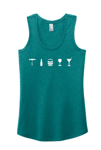 OBS Icon Full Chest Women's Racerback Tank