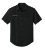 OBS Button-Up Short Sleeve Dress Shirt (Men)