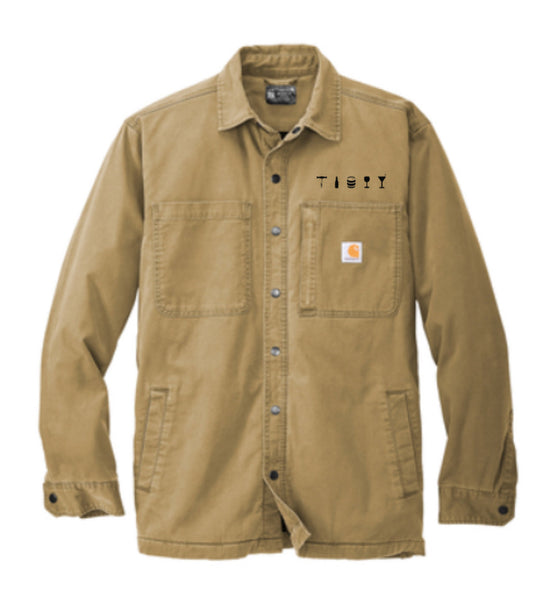 OBS Carhartt Fleece Lined Shirt Jacket (Unisex)
