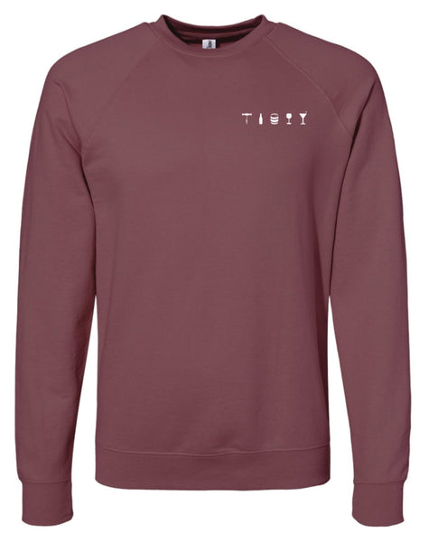 OBS Lightweight Crew Sweatshirt w/ Left Chest Embroidery (Unisex)