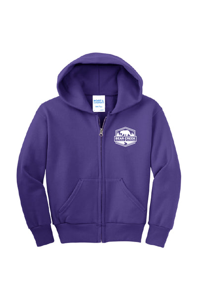 Bear Creek Fleece Full-Zip Hooded Sweatshirt (Youth)