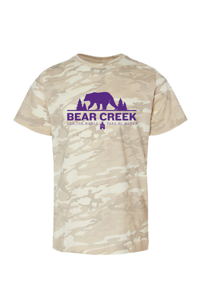 Bear Creek Camo Tee (Youth and Adult Sizes)