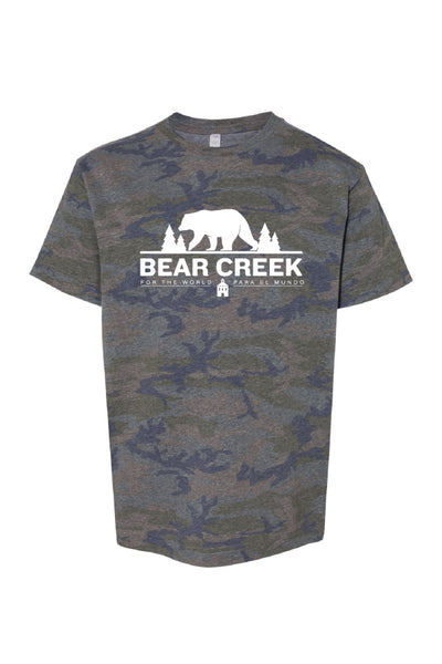 Bear Creek Camo Tee (Youth and Adult Sizes)