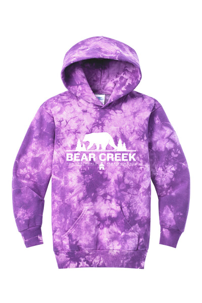 Bear Creek Crystal Tie-Dye Hoodie (Youth)