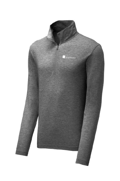 Brightwater Tri-Blend Wicking 1/4-Zip Pullover (Adult Unisex)