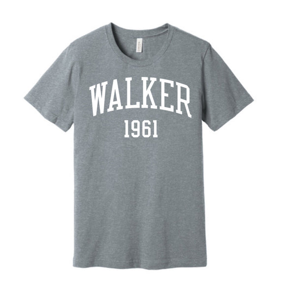 Walker EST. 1961 25 Short Sleeve Tee (Adult Unisex)