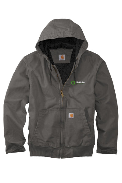 Columbia Grain Carhartt® Washed Duck Active Jacket (Adult Unisex)