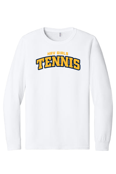 HRV Girls Tennis Long Sleeve Tee (Adult Unisex)