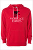 Mortgage Express Lightweight Fleece Hooded Sweatshirt (Unisex)