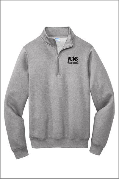 PCMS Track and Field Fleece 1/4-Zip Pullover (Youth & Adult Sizes)