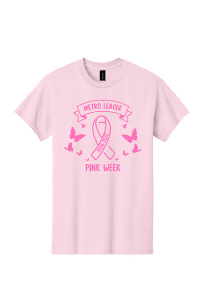 Pink Week Short Sleeve Tee Shirt