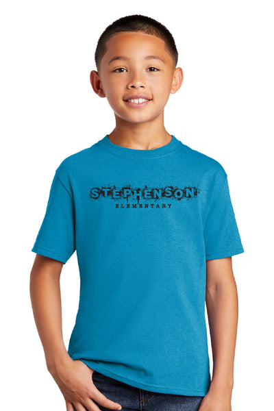 Stephenson Paint Splatter Short Sleeve Tee (Youth)
