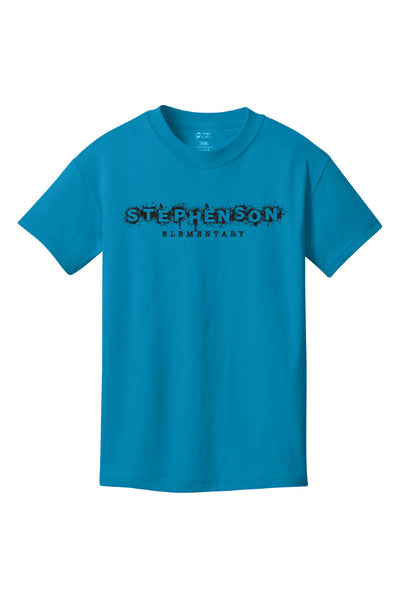 Stephenson Paint Splatter Short Sleeve Tee (Youth)