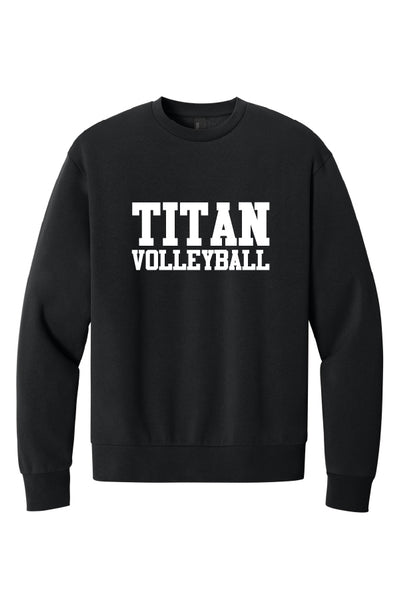 Titan Volleyball Crewneck (Adult Unisex)