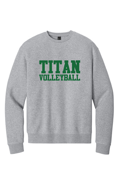 Titan Volleyball Crewneck (Adult Unisex)