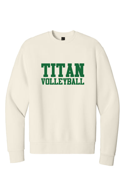 Titan Volleyball Crewneck (Adult Unisex)