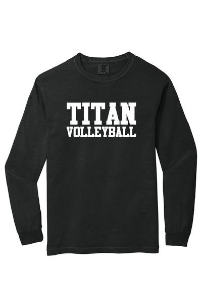 Titan Volleyball Heavyweight Long Sleeve Tee (Adult Unisex)