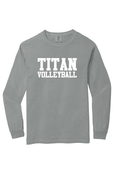 Titan Volleyball Heavyweight Long Sleeve Tee (Adult Unisex)