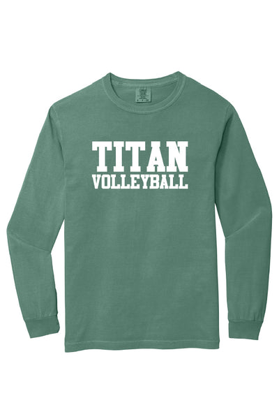 Titan Volleyball Heavyweight Long Sleeve Tee (Adult Unisex)