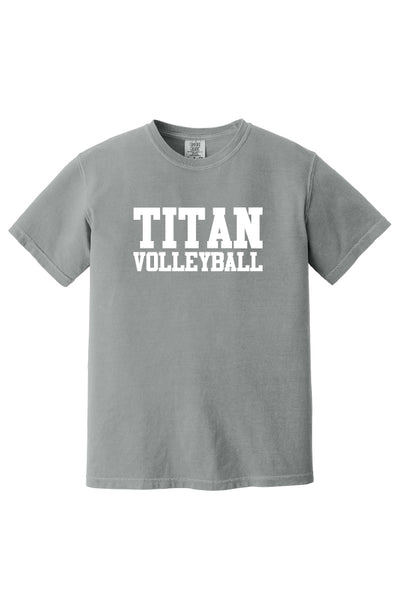 Titan Volleyball Heavyweight Short Sleeve Tee (Adult Unisex)
