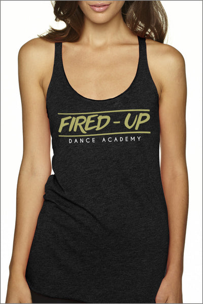 Fired-Up Tri-Blend Racerback Tank (Women's)