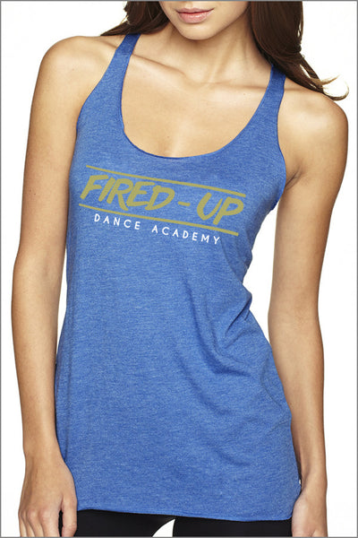 Fired-Up Tri-Blend Racerback Tank (Women's)