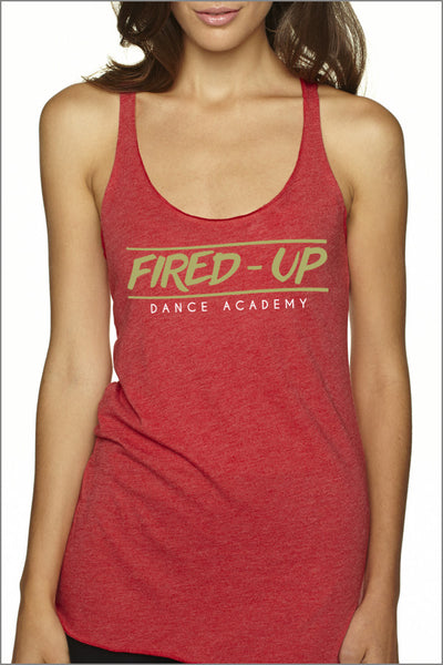Fired-Up Tri-Blend Racerback Tank (Women's)