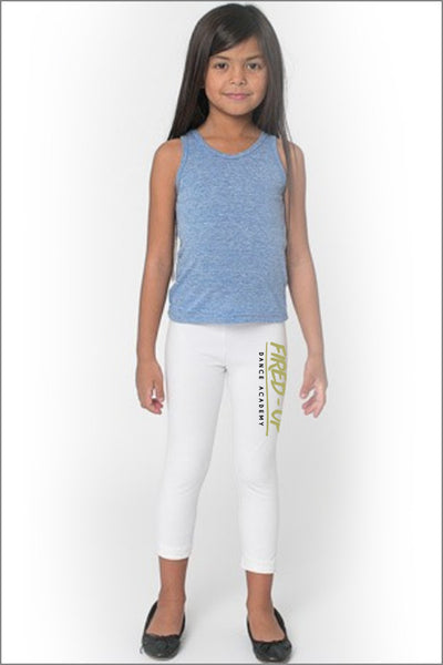 Fired-Up Cotton Spandex Jersey Legging (Kids)