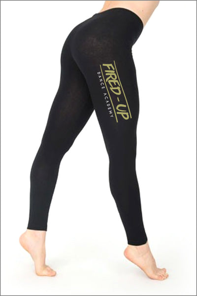 Fired-Up Cotton Spandex Jersey Legging