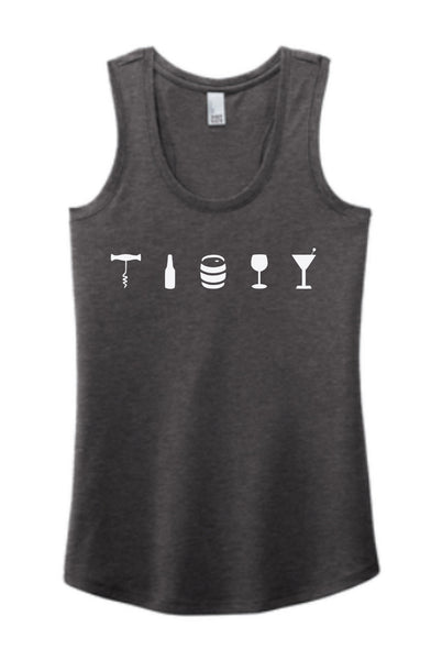 OBS Icon Full Chest Women's Racerback Tank