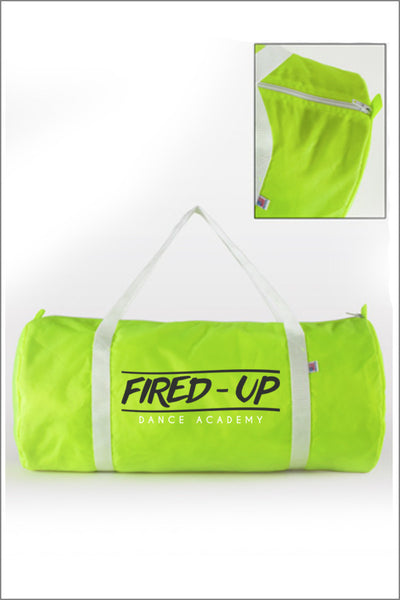 Fired-Up Nylon Gym Bag