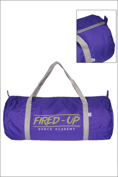 Fired-Up Nylon Gym Bag