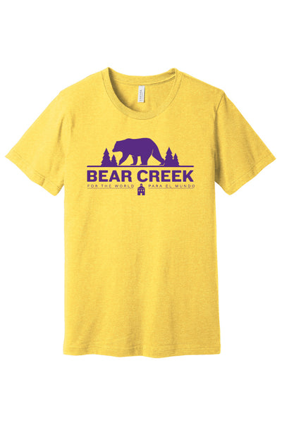 Bear Creek Heather CVC Short Sleeve Tee (Adult Unisex)