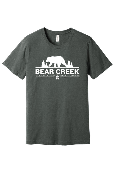 Bear Creek Heather CVC Short Sleeve Tee (Adult Unisex)
