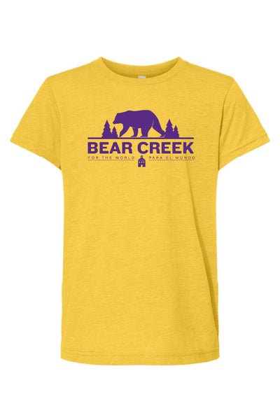 Bear Creek Triblend Short Sleeve Tee (Youth)