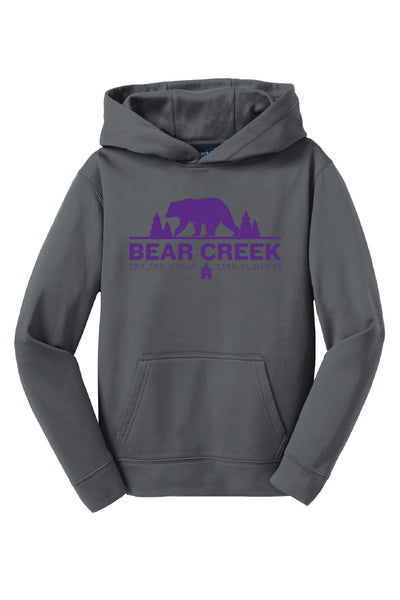 Bear Creek Sport-Wick® Fleece Hooded Pullover (Youth)