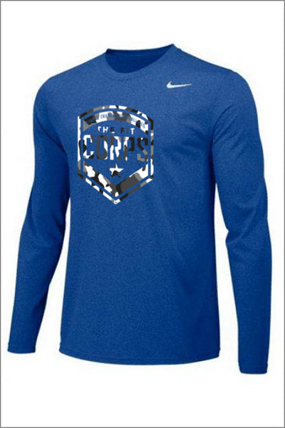 Fit Corps "Camo" Nike Legend Long Sleeve Tee (Adult Unisex)