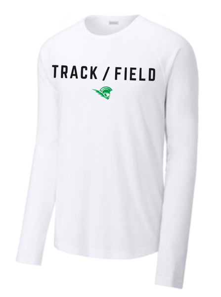 Titan Track / Field Raglan Tri-Blend Long Sleeve Raglan (Unisex)