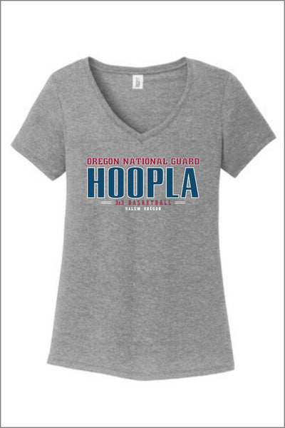 Hoopla Logo V-Neck (Womens)