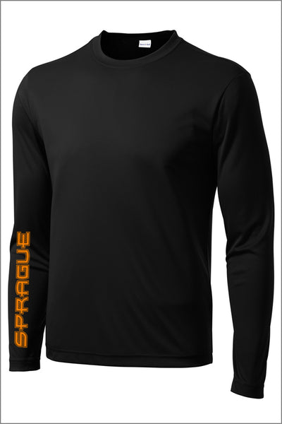 Sprague Racquetball Long Sleeve PosiCharge Performance Tee (Adult Unisex)