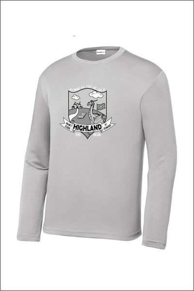 Highland Crest Long Sleeve Sport Tee (Youth)