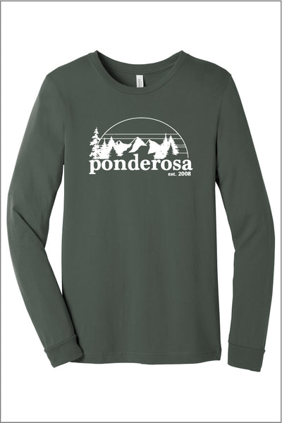 Ponderosa Jersey Long Sleeve Tee (Adult Unisex)