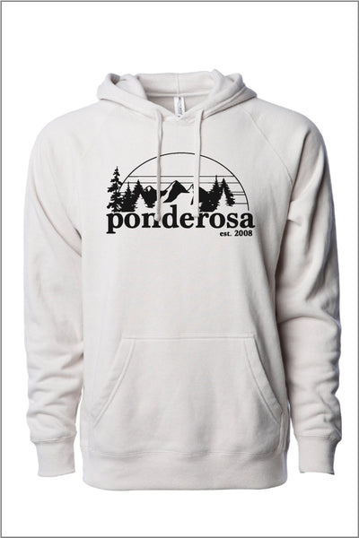 Ponderosa Raglan Hooded Sweatshirt (Adult Unisex)