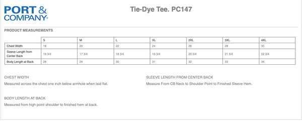 Myers Horseshoe 25 Tie-Dye Tee (Adult + Youth Sizing)