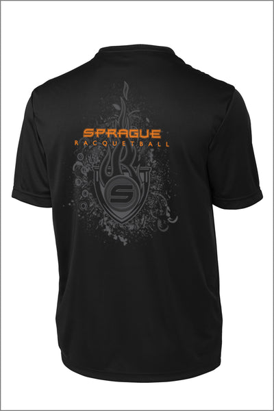 Sprague Racquetball PosiCharge Performance Tee (Adult Unisex)
