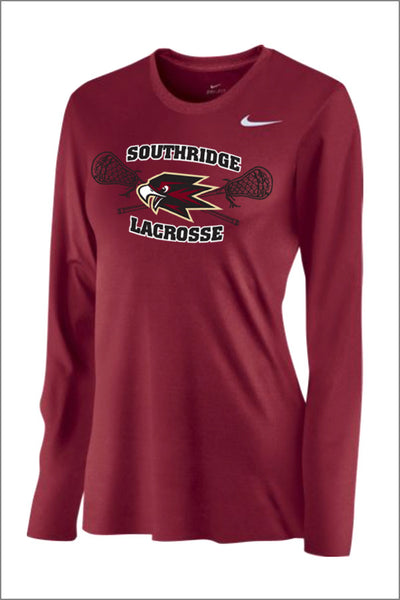 SRHS Lacrosse Nike Legend Poly Long Sleeve (Womens)