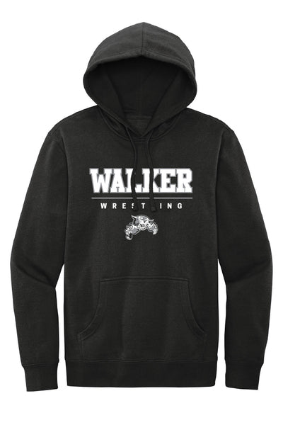 Walker Wildcats Wrestling 26 Fleece Hoodie (Youth & Adult Unisex)