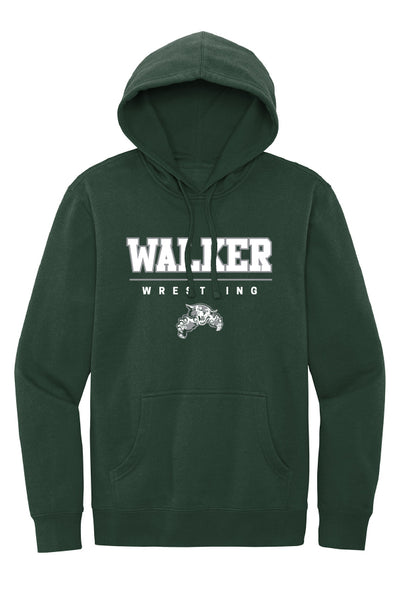 Walker Wildcats Wrestling 26 Fleece Hoodie (Youth & Adult Unisex)