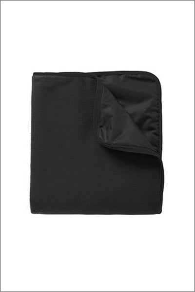 Mountainside Lacrosse Fleece & Poly Travel Blanket