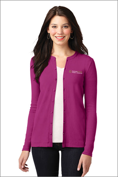 Loanstar Stretch Button-Front Cardigan (Womens)